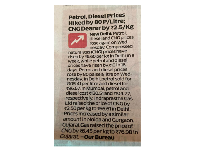 The Economic Times — Delhi / Gurgaon