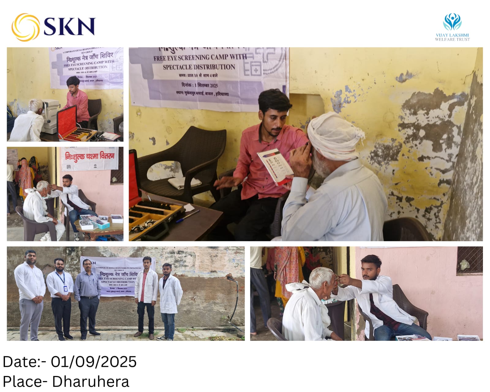 Success of our 5th Eye Check-up Camp